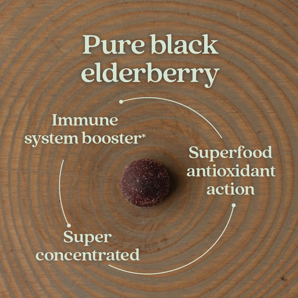 New Chapter Elderberry Gummies for Kids 2+, USDA Organic,64x Concentrated Pure Elderberry for Immune Support,Great Tasting Whole-Food Gummies, Vegan & Non-GMO, 30 ct - Image 4