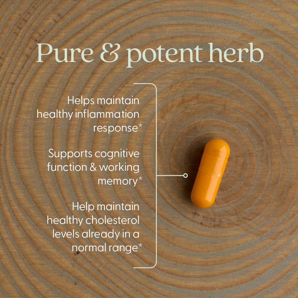 New Chapter Turmeric Supplement, One Daily, Heart, Brain & Healthy Inflammation Support, Supercritical Turmeric Curcumin Means No Black Pepper Needed, Non-GMO, Gluten Free – 120 Count (4 Month Supply) - Image 3